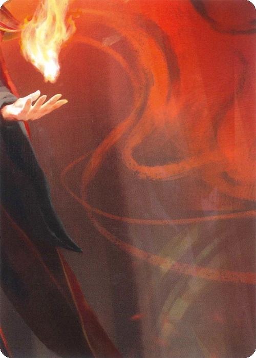 "Kano, Dracai of Aether" Macro Puzzle Card Card Front