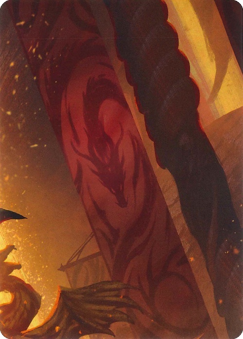 "Taipanis, Dracai of Judgement" Macro Puzzle Card Card Front