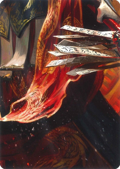 "Taipanis, Dracai of Judgement" Macro Puzzle Card Card Front