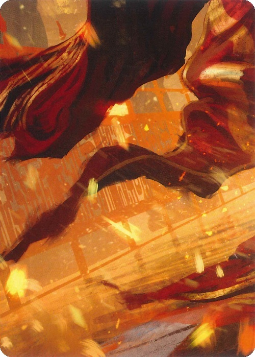 "Taipanis, Dracai of Judgement" Macro Puzzle Card Card Front