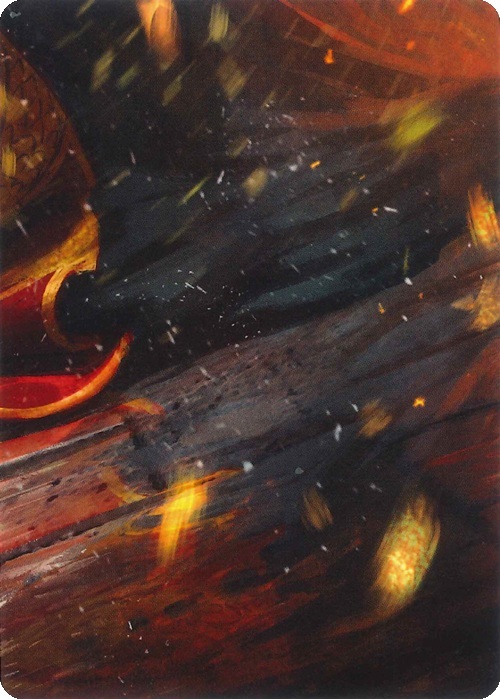 "Taipanis, Dracai of Judgement" Macro Puzzle Card Card Front