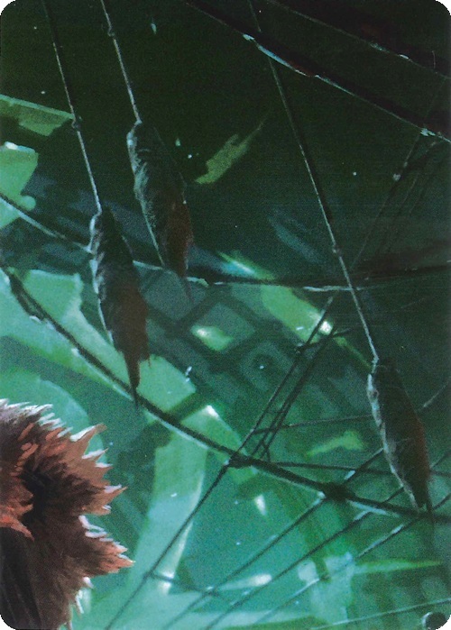 "Uzuri, Switchblade" Macro Puzzle Card Card Front