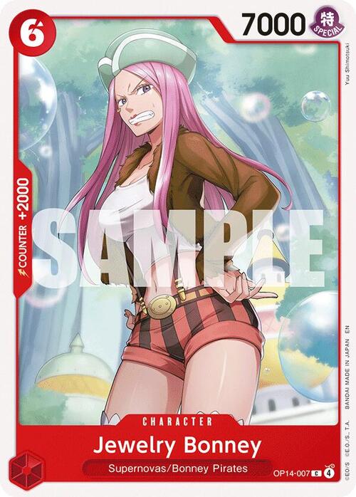 Jewelry Bonney Card Front