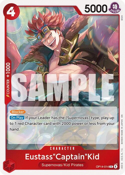 Eustass"Captain"Kid Card Front