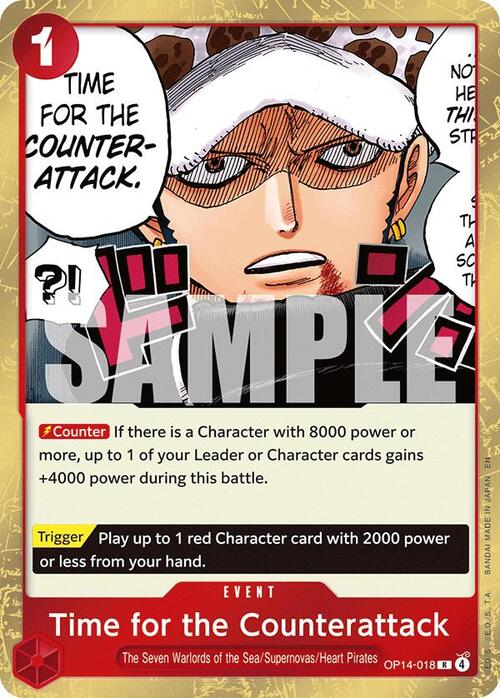 Time for the Counterattack Card Front