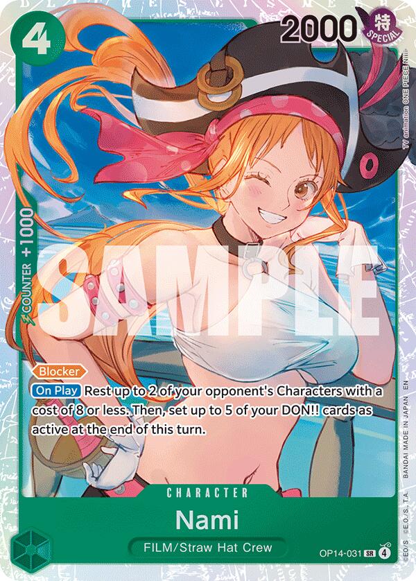 Nami OP-14: The Azure Sea's Seven | One Piece | CardTrader