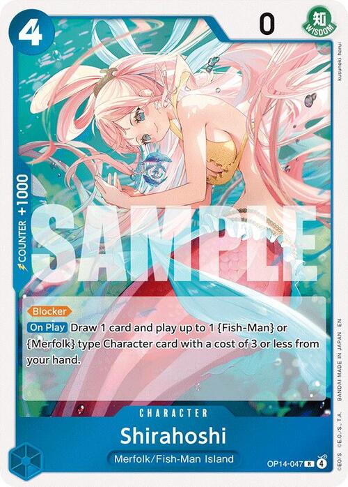 Shirahoshi Card Front