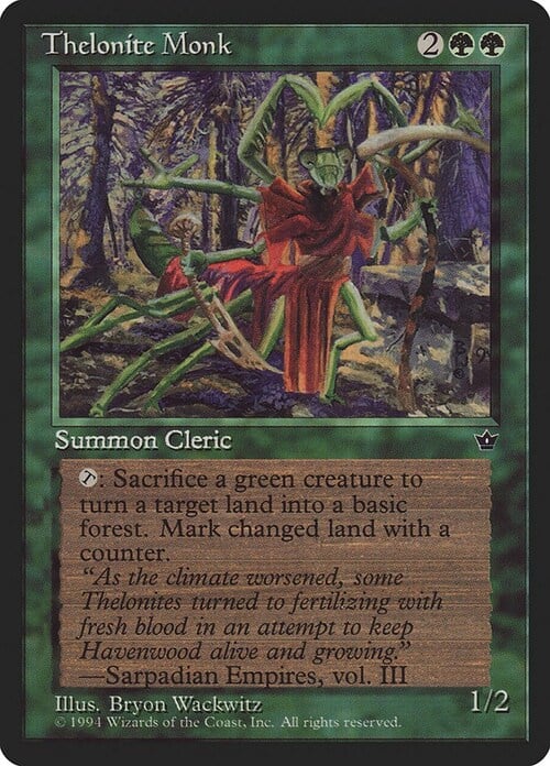 Thelonite Monk Card Front
