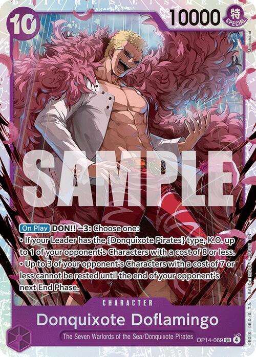 Donquixote Doflamingo Card Front