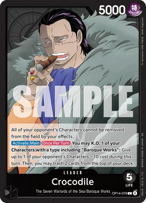 Crocodile Card Front