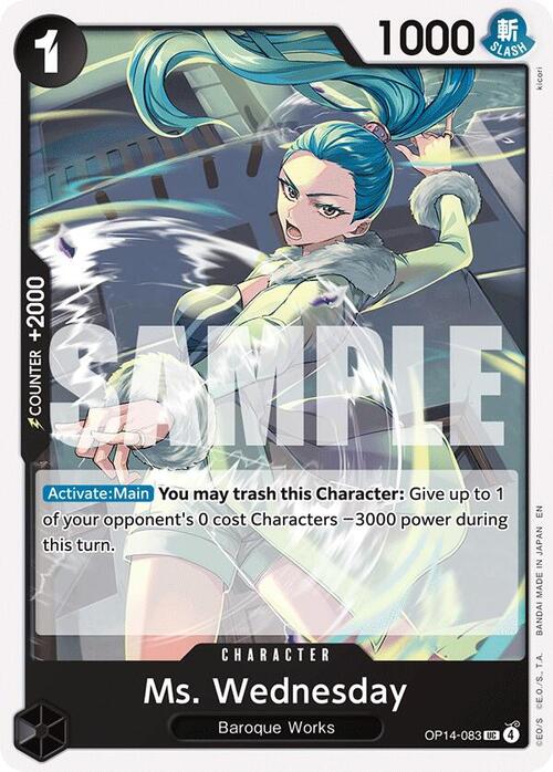 Ms. Wednesday Frente