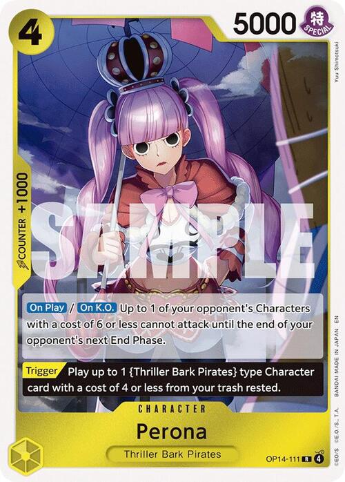 Perona Card Front