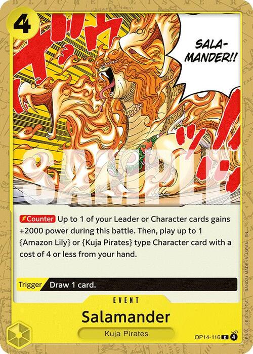 Salamander Card Front