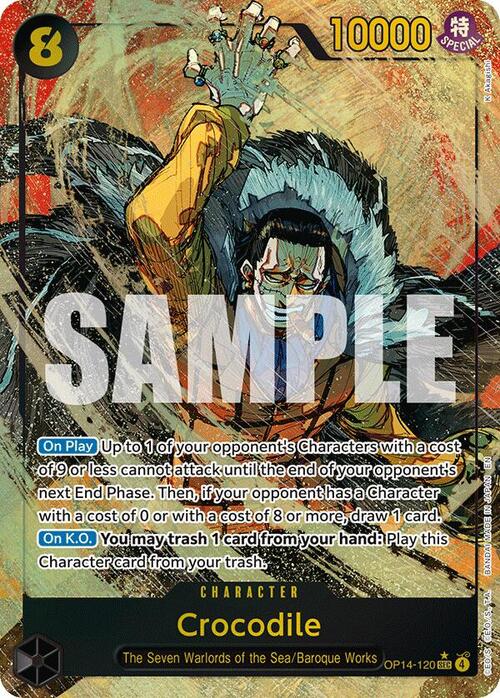 Crocodile Card Front