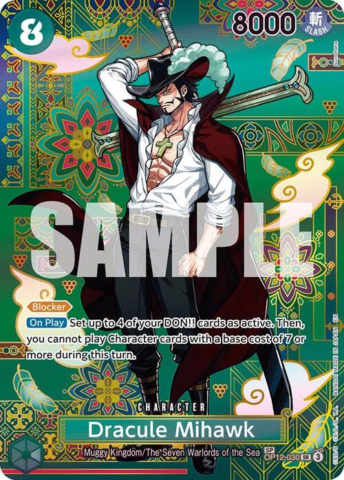 Dracule Mihawk Card Front