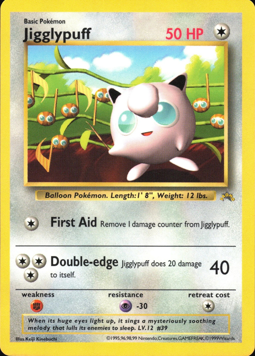 Jigglypuff Card Front