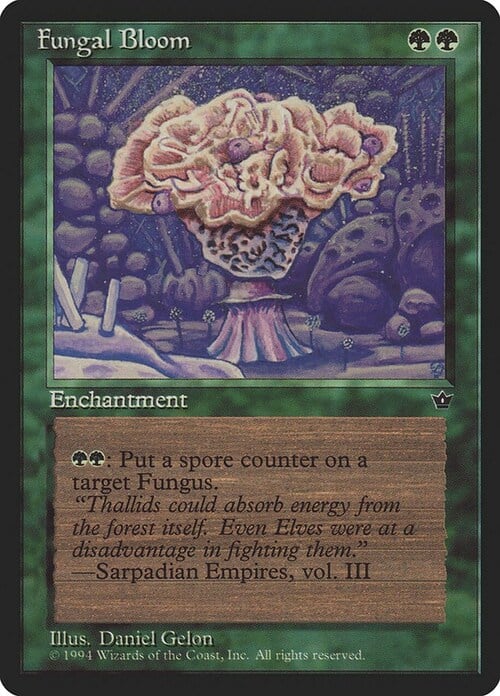 Fungal Bloom Card Front