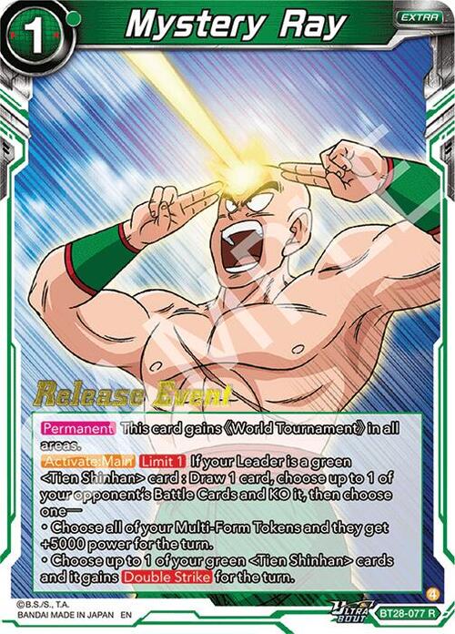 Mystery Ray Card Front