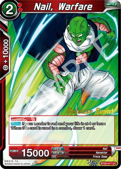 Nail, Warfare Card Front
