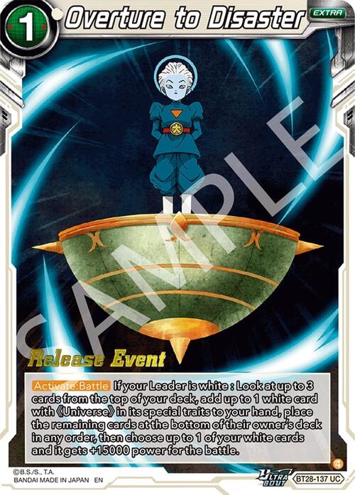 Overture to Disaster Card Front