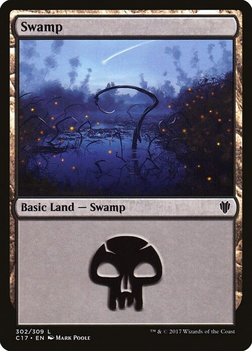 Swamp Card Front