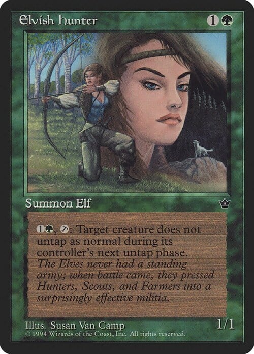 Elfa Cacciatrice Card Front