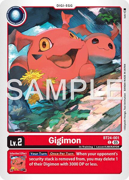 Gigimon Card Front