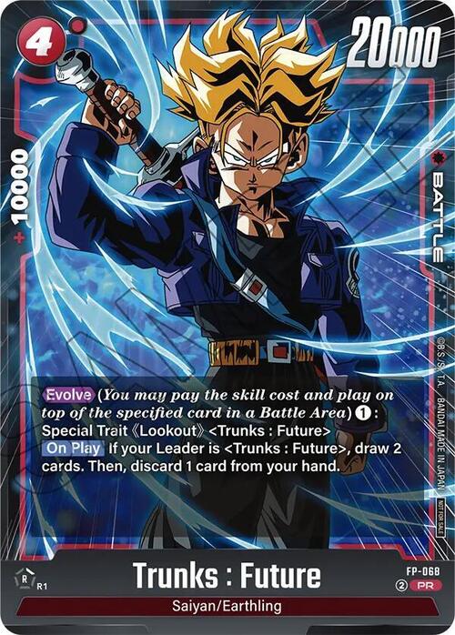 Trunks : Future Card Front