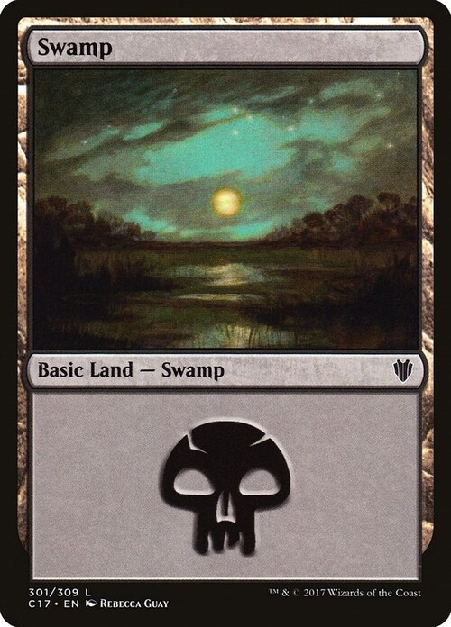 Swamp Card Front