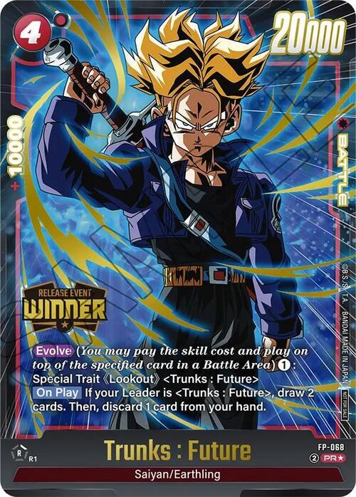 Trunks : Future Card Front