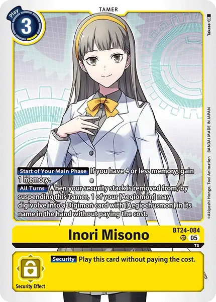 Inori Misono Card Front