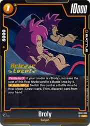 Broly · Pre-Release Stamped FB08-085