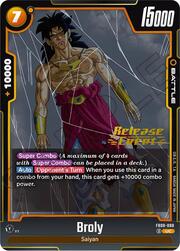 Broly · Pre-Release Stamped FB08-088