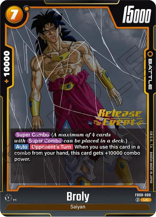Broly Card Front