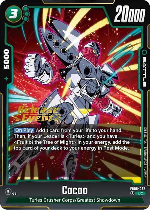 Cacao Card Front
