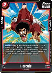 Hercule · Pre-Release Stamped FB08-023