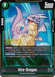 Hire-Dragon · Pre-Release Stamped FB08-063