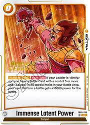 Immense Latent Power · Pre-Release Stamped FB08-096