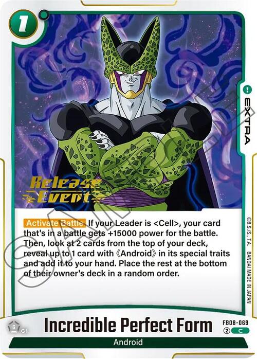 Incredible Perfect Form Card Front