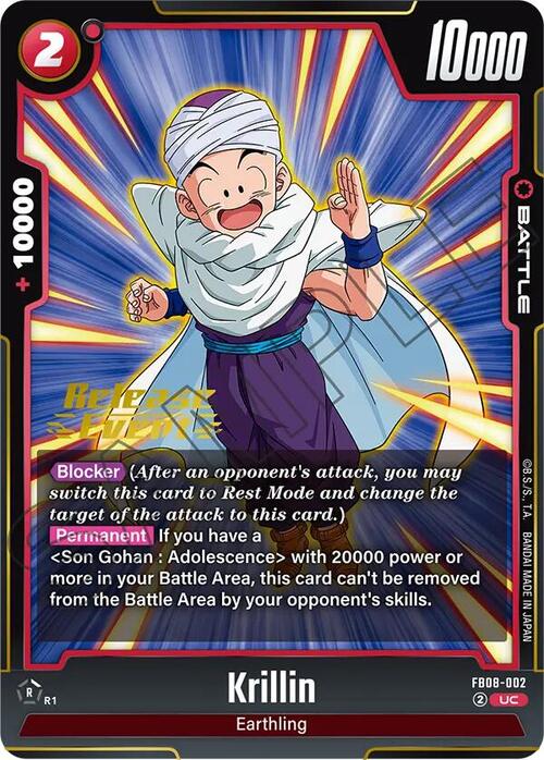 Krillin Card Front
