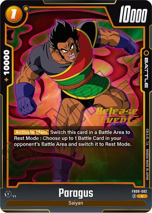 Paragus Card Front
