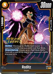 Raditz · Pre-Release Stamped FB08-094