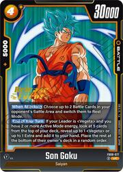 Son Goku · Pre-Release Stamped FB08-077
