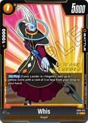 Whis · Pre-Release Stamped FB08-075