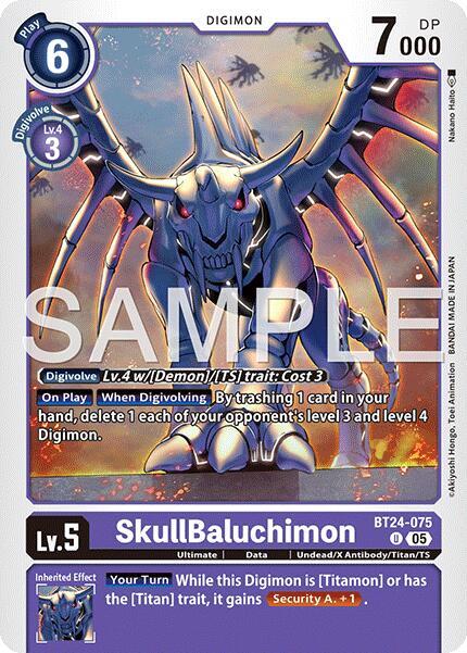 SkullSeadramon Card Front