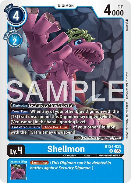 Shellmon Card Front