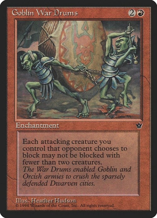 Goblin War Drums Card Front
