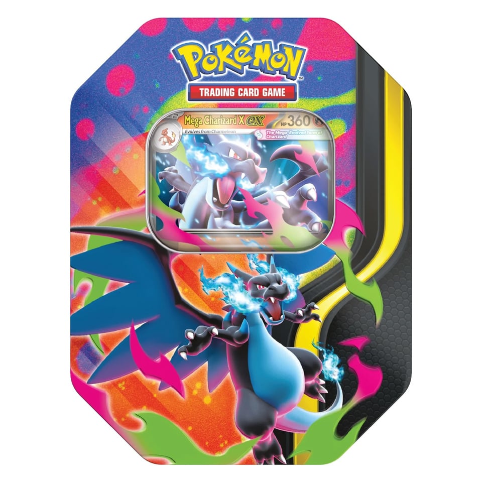 Mega Charizard X ex Tin
