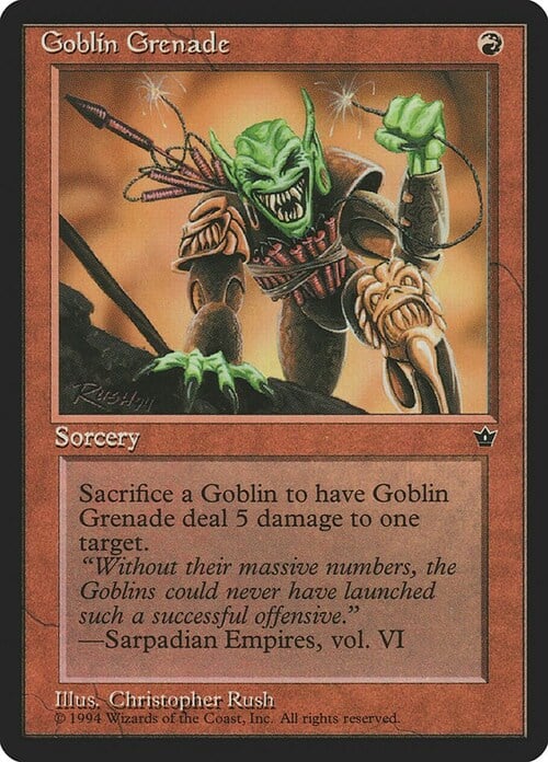 Granata Goblin Card Front
