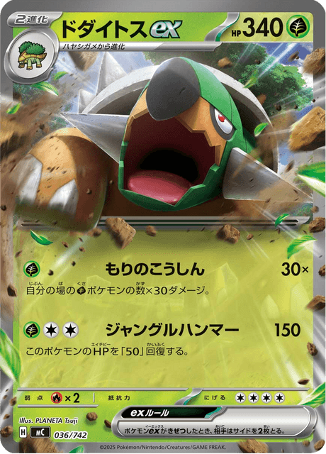 Torterra ex Card Front